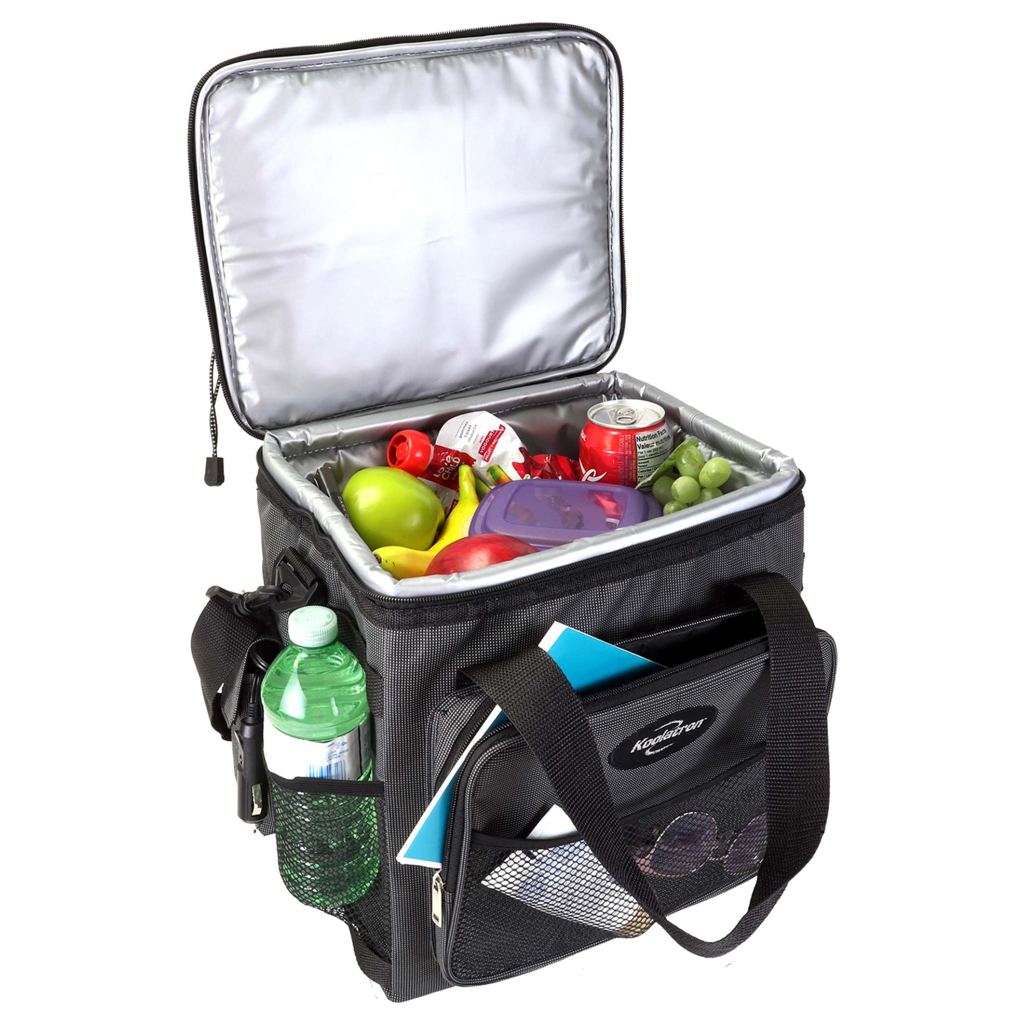Koolatron 12V Electric Cooler Bag | Plug-In Soft Bag Cooler | 13L/14QT