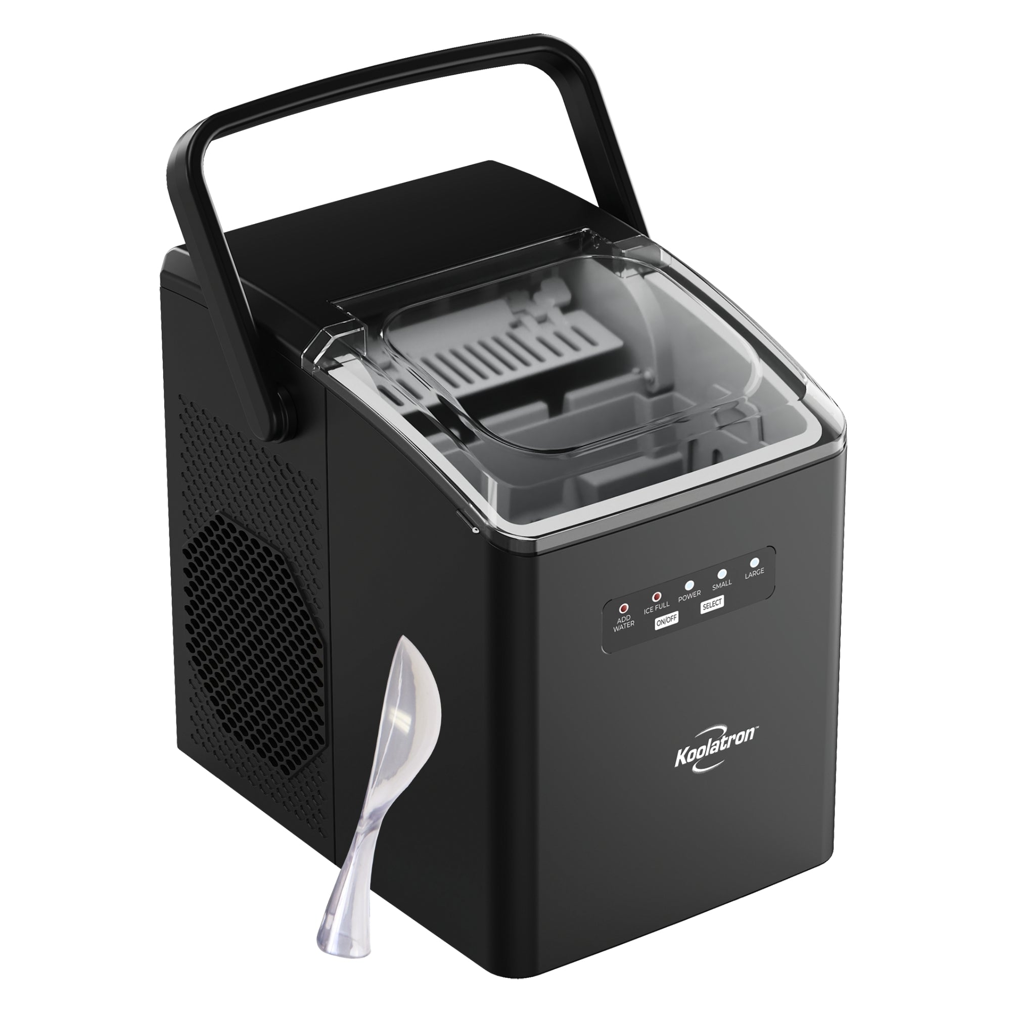 Koolatron Portable Countertop Ice Maker 26Lb/24Hr, Black