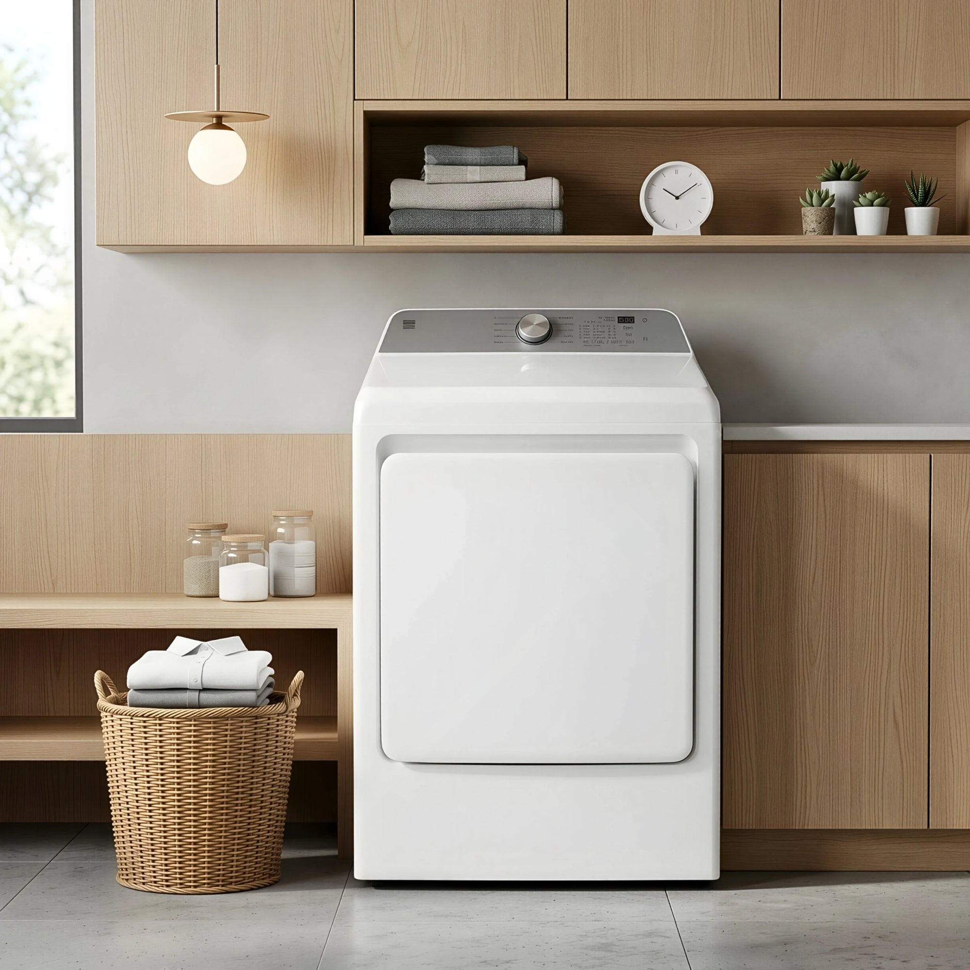 Kenmore 7.5 cu. ft. Electric Dryer with Stainless Steel Drum