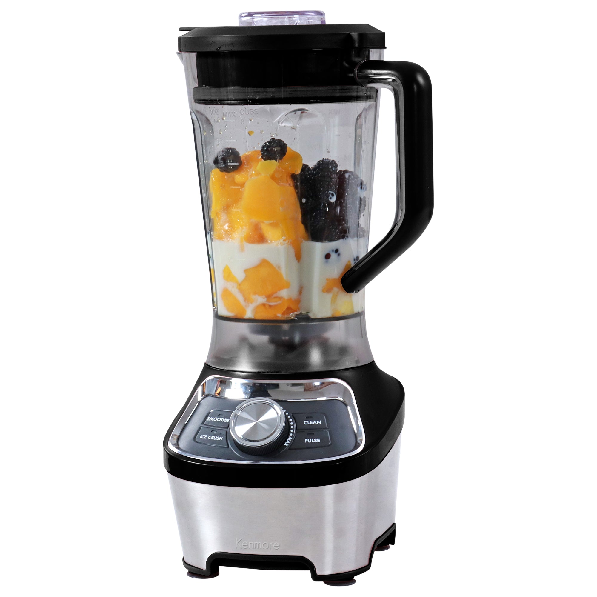 Kenmore Stand Blender 8-Cup | Smoothie and Ice Crush Modes | Black
