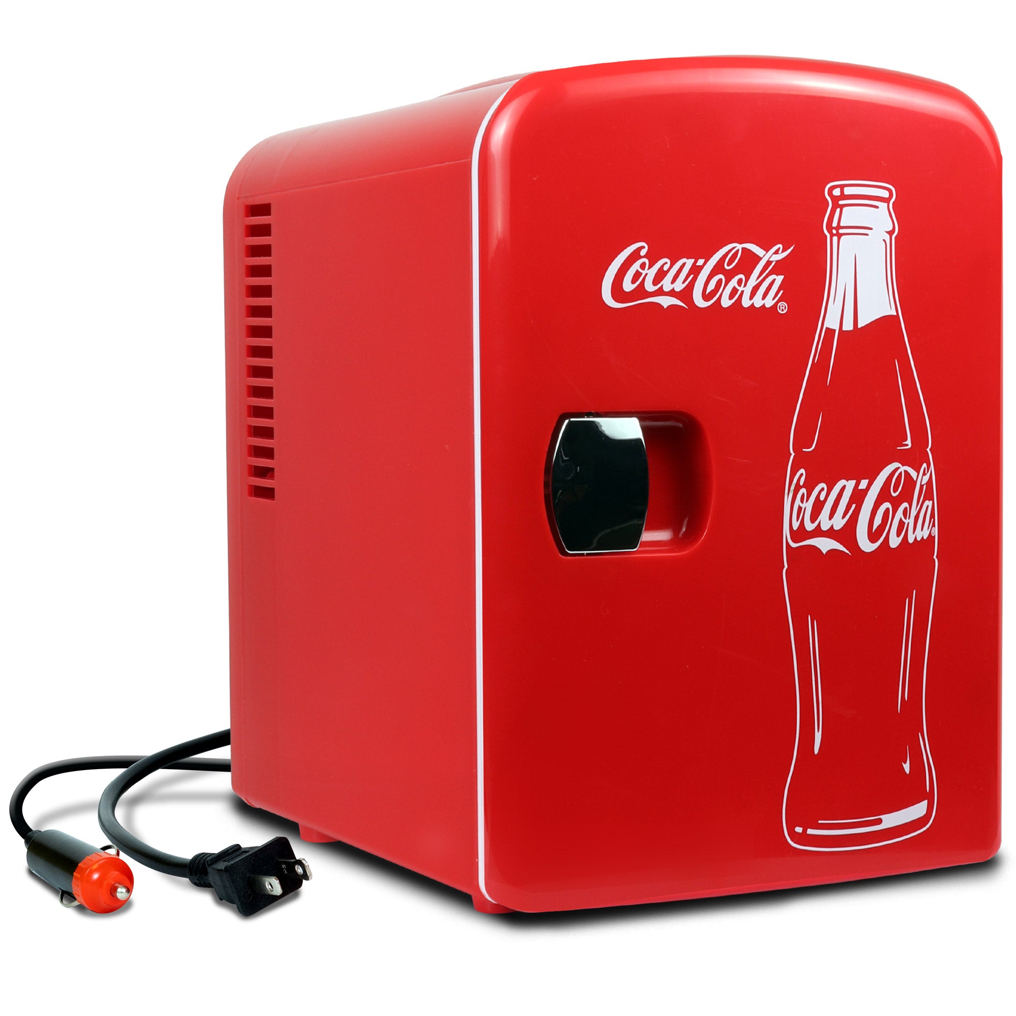 Coca Cola Classic Coke Bottle Mini Fridge | 6L | Red