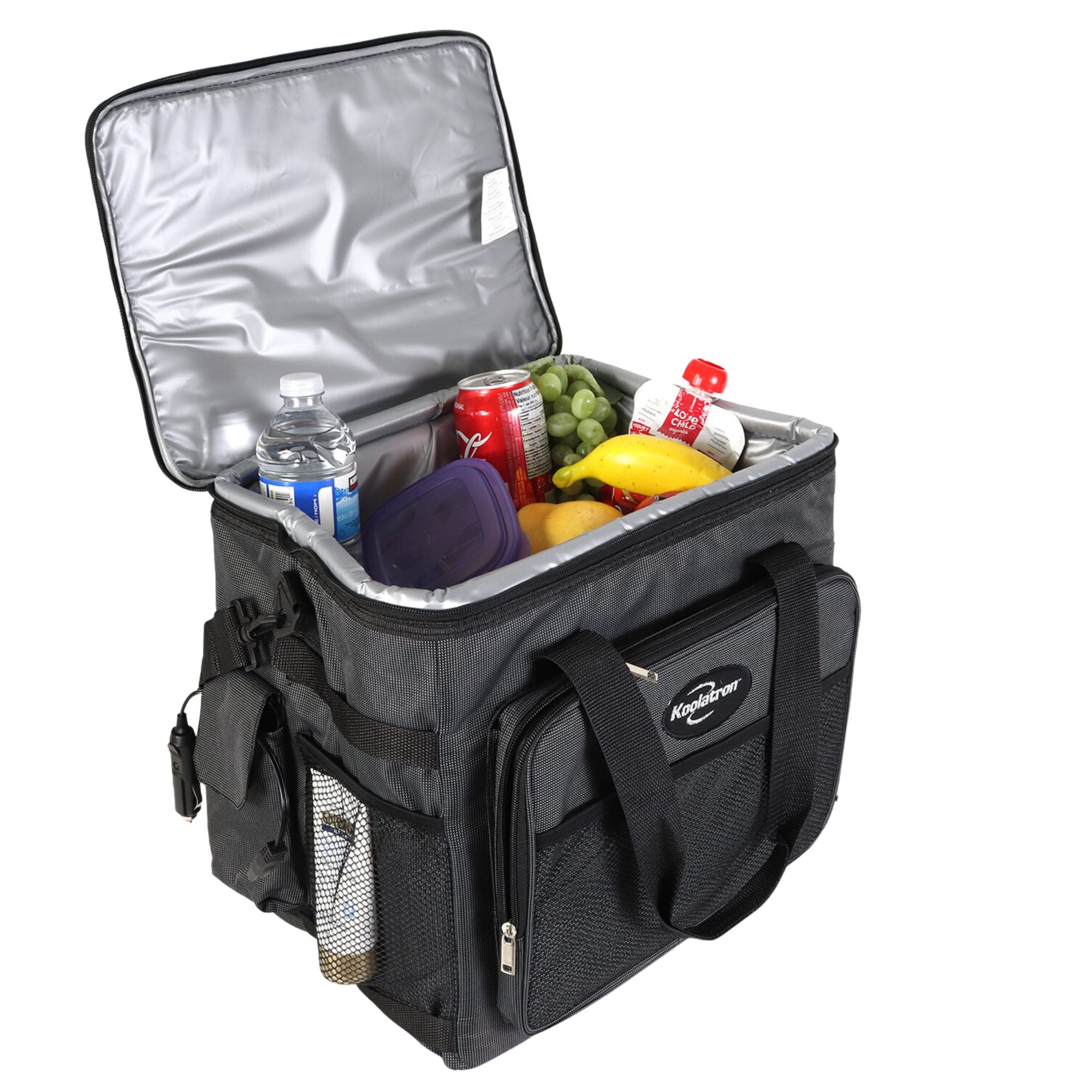 Koolatron 12V Electric Cooler Bag | Plug-In Soft Bag Cooler | 25L/26QT