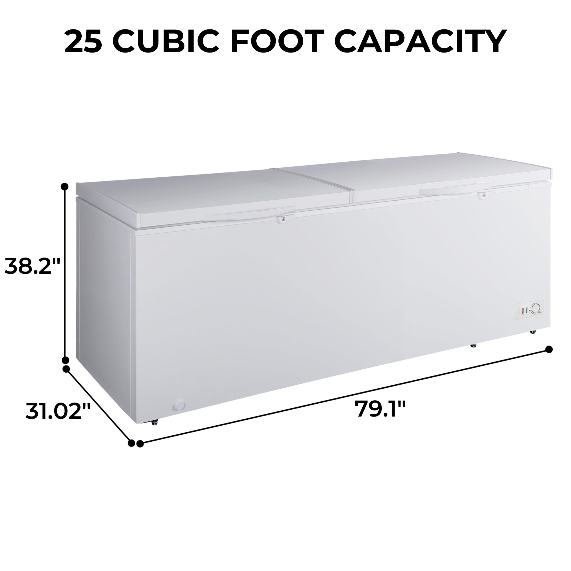 Kenmore Convertible Chest Freezer/Refrigerator | 25 Cu. Ft. | DOE