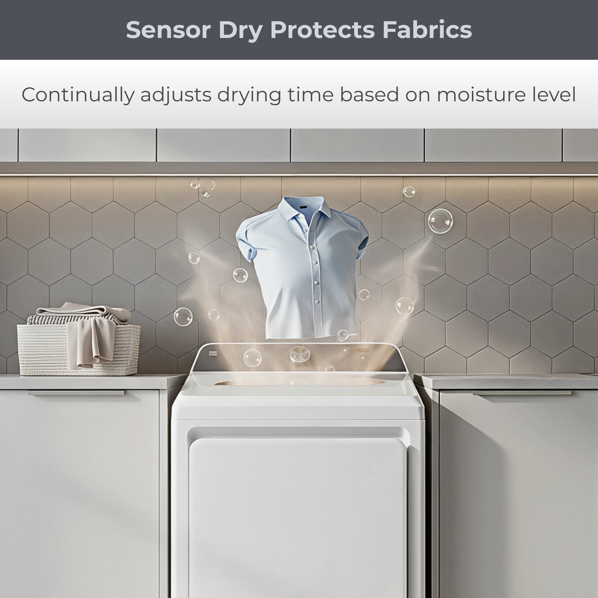 Kenmore 7.5 cu. ft. Electric Dryer with Stainless Steel Drum