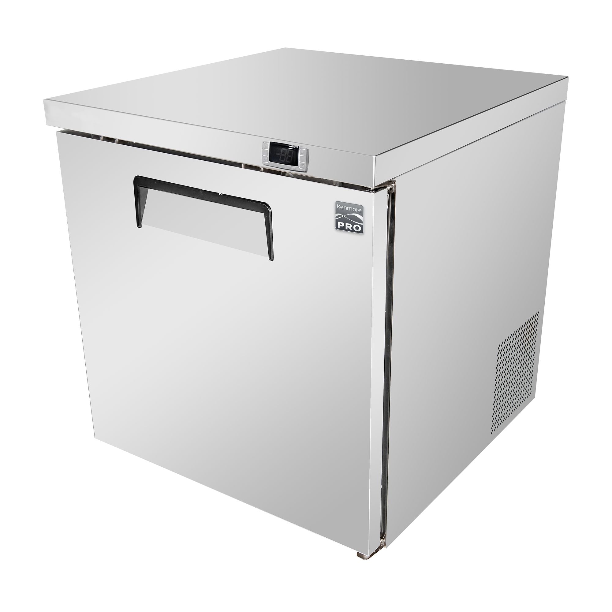 Kenmore PRO 7.2 cu.ft. Stainless Steel Undercounter Commercial Freezer/Refrigerator