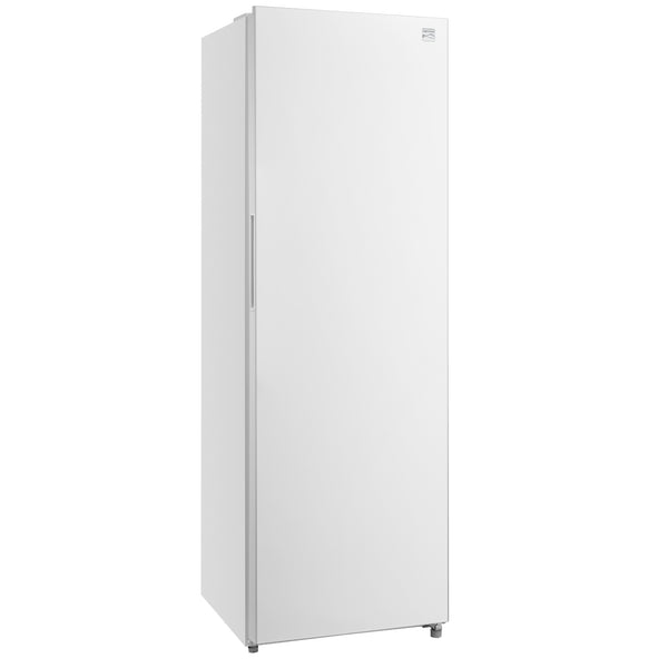 Kenmore convertible upright freezer/refrigerator, closed, on a white background