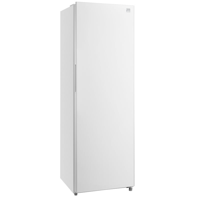 Kenmore convertible upright freezer/refrigerator, closed, on a white background