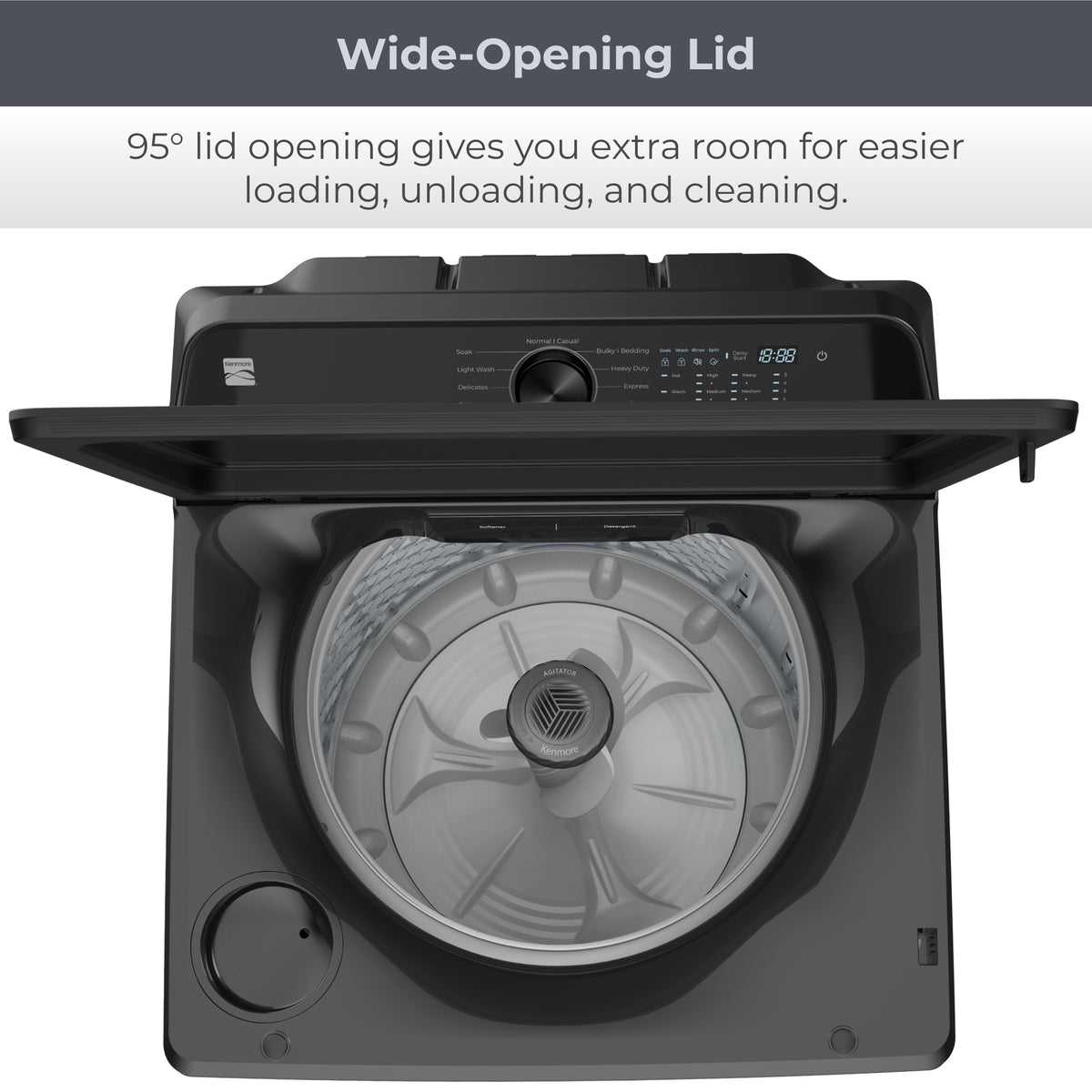 Kenmore 4.7 cu. ft. Top Load Washer with Agitator