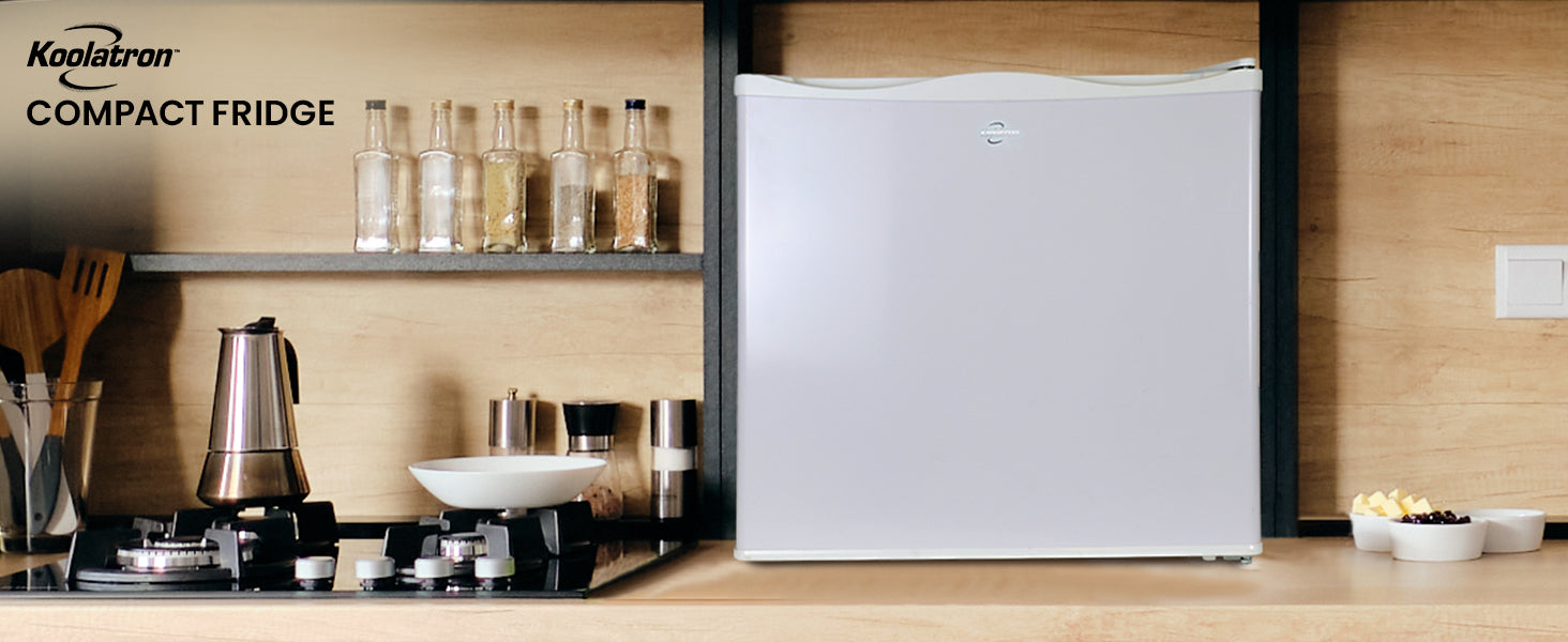 Koolatron Mini Upright Freezer 1.2 cu ft (34L) White