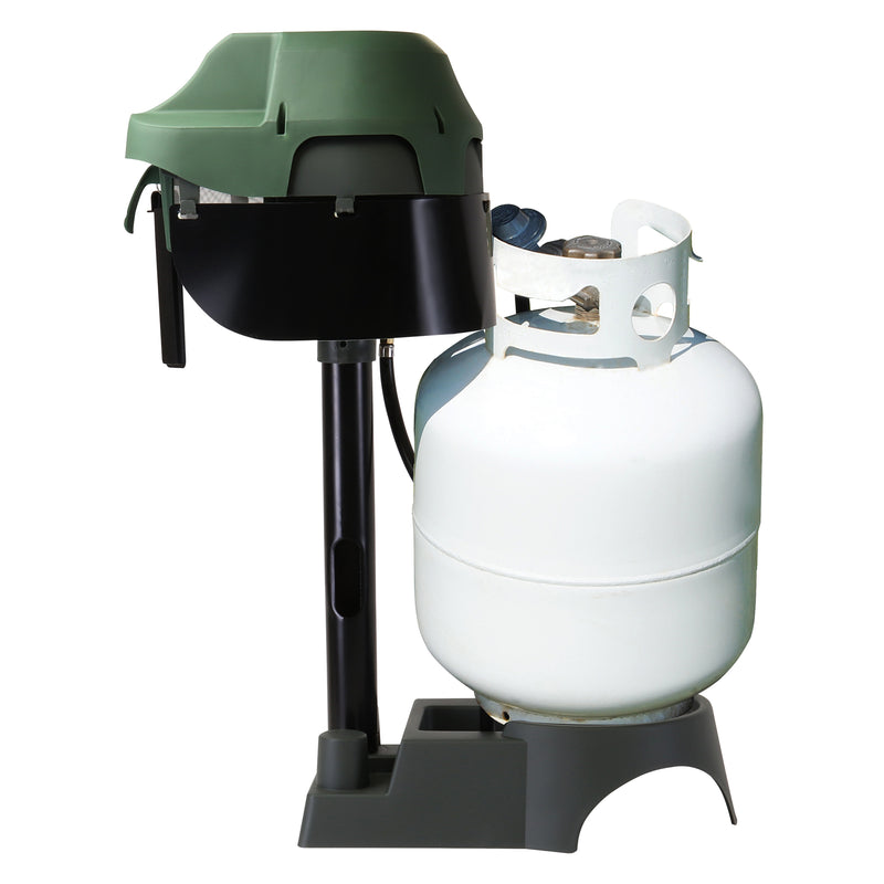 Bite Shield cordless propane-powered 1 acre mosquito trap on a white background