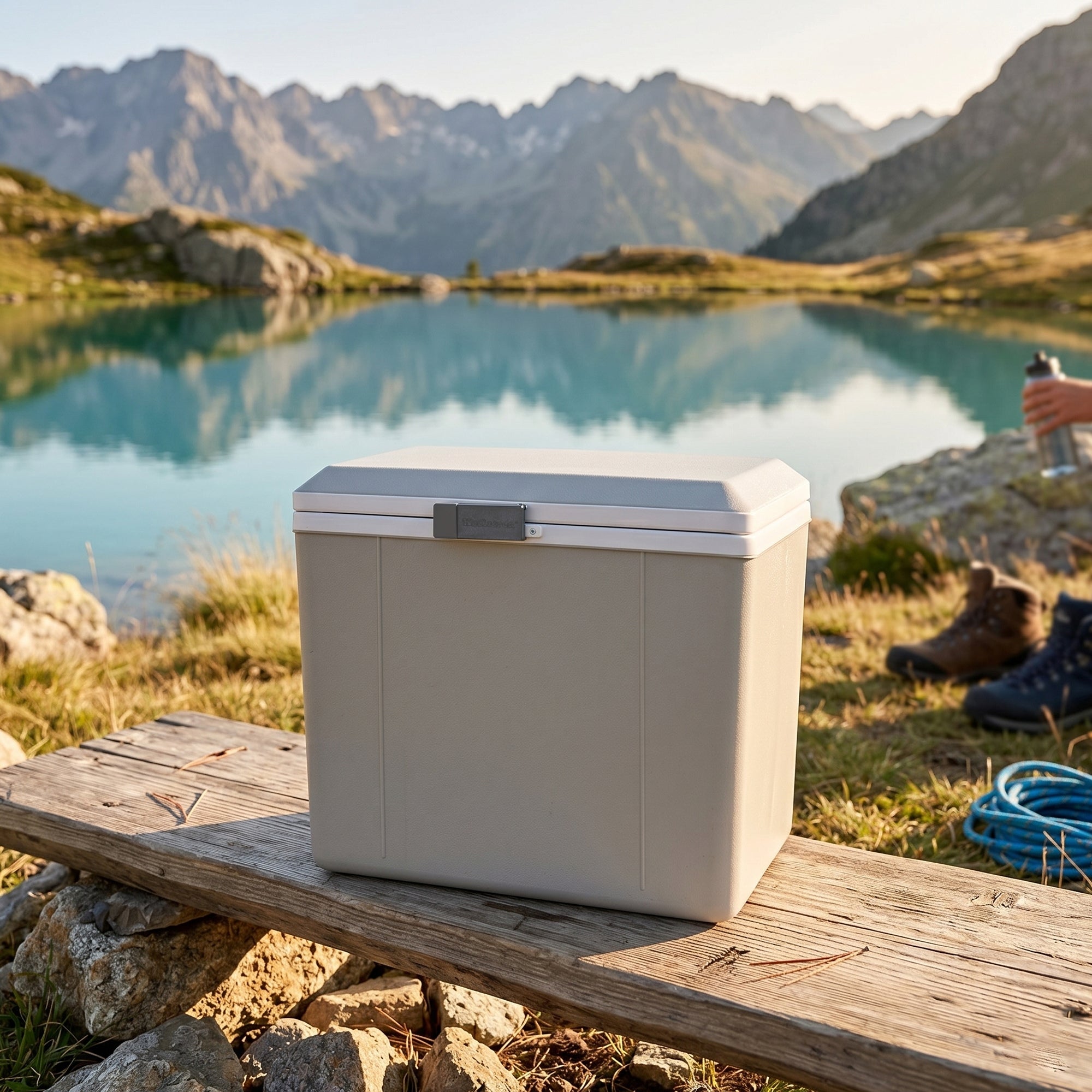 Koolatron 12V Electric Cooler/Warmer 27L (29 qt), Two-Way Design, Gray