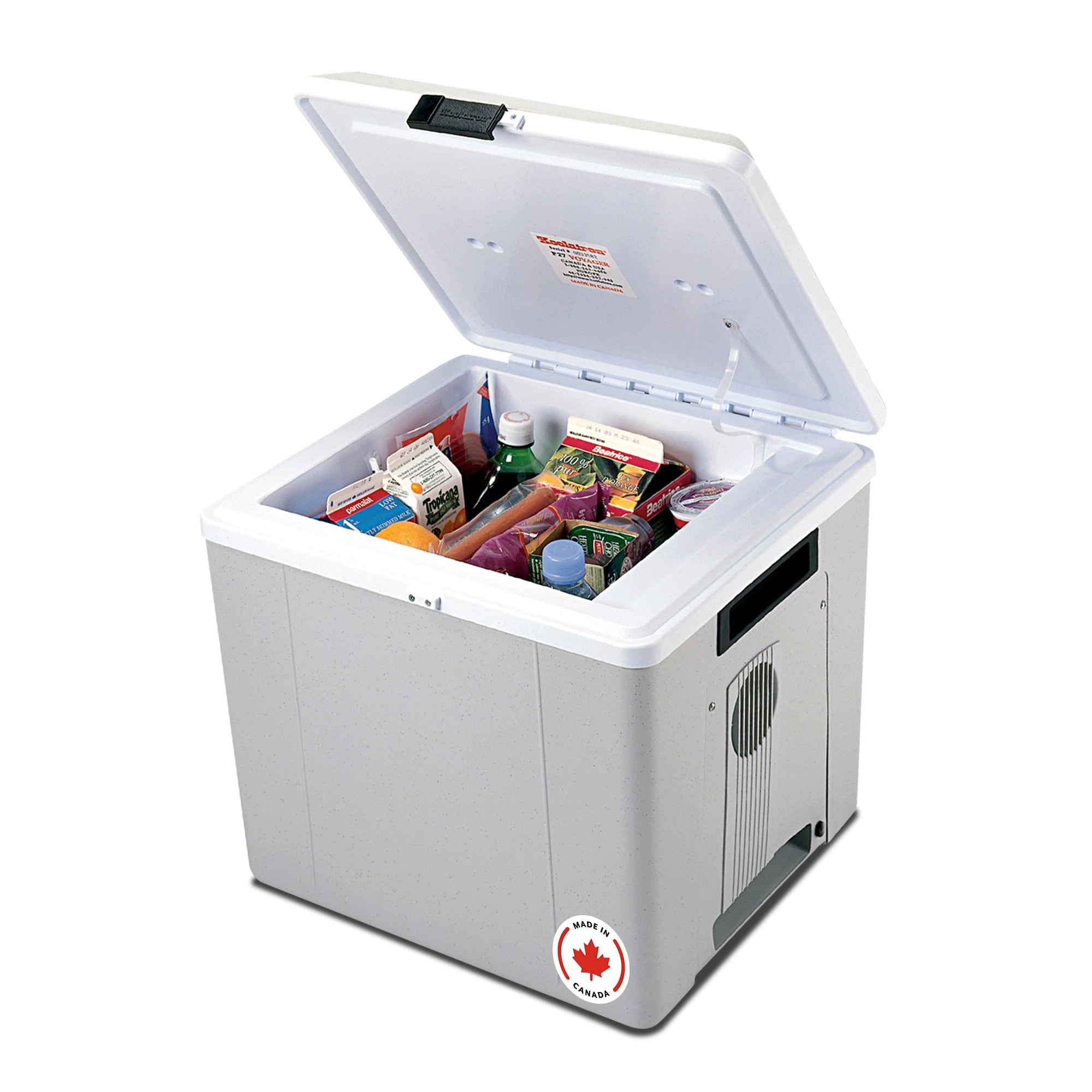Koolatron 12V Electric Cooler/Warmer 27L (29 qt), Two-Way Design, Gray
