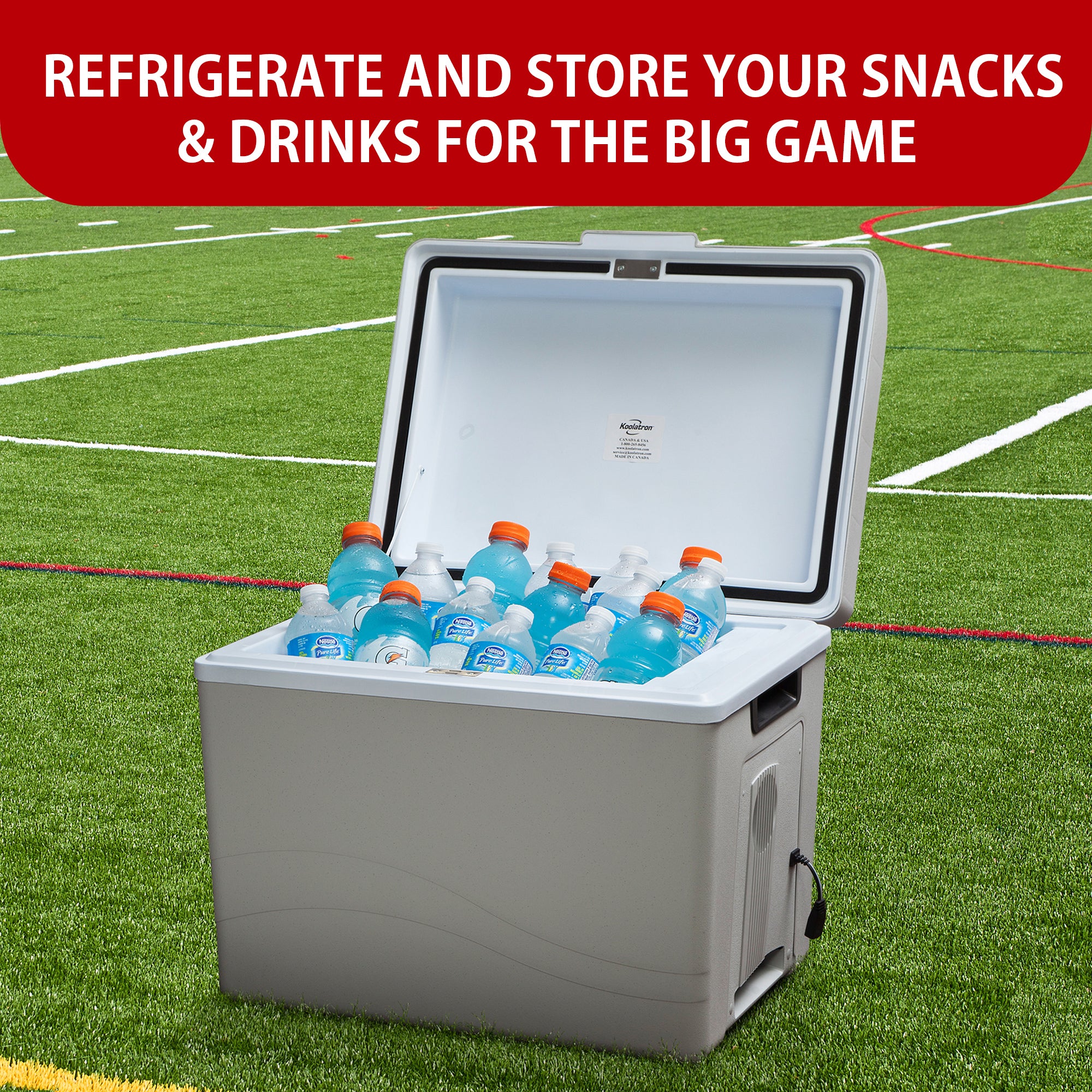 Koolatron 12V Electric Cooler/Warmer | Plug-In Car Fridge | 42L/45QT
