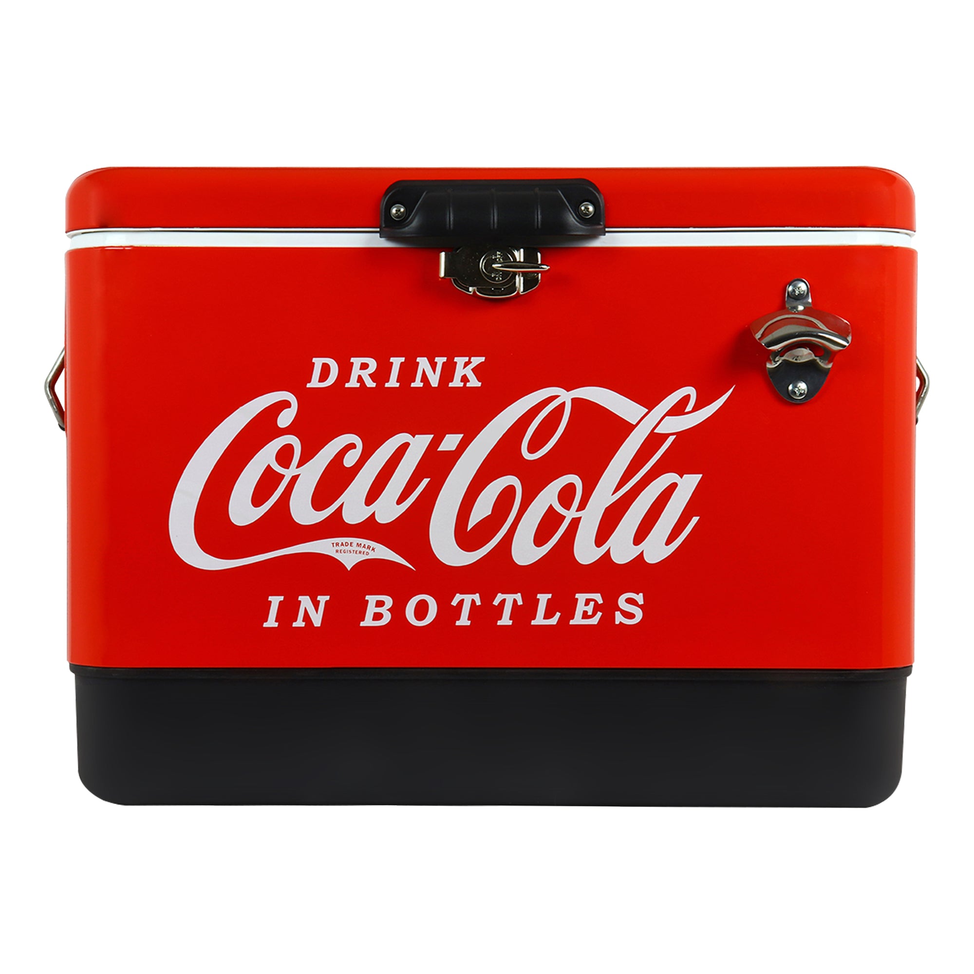 Coca-Cola Ice Chest Cooler with Bottle Opener 51L (54 qt)