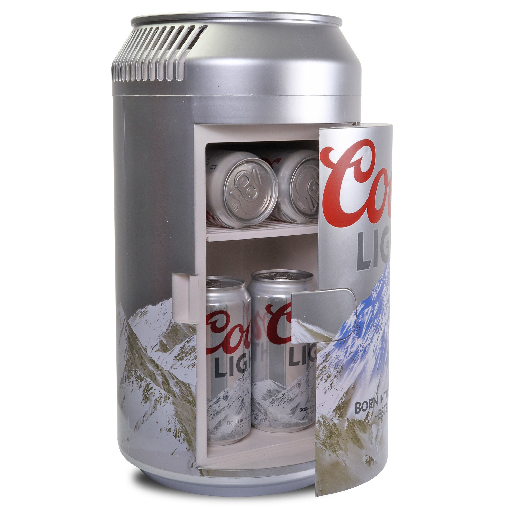 Coors Light Portable Mini Fridge | Beer Can Shaped | 4L