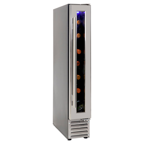 ◆colon◆ Koolatron 7 Bottle Slim 6 Inch Built-In Under Counter Wine Fridge