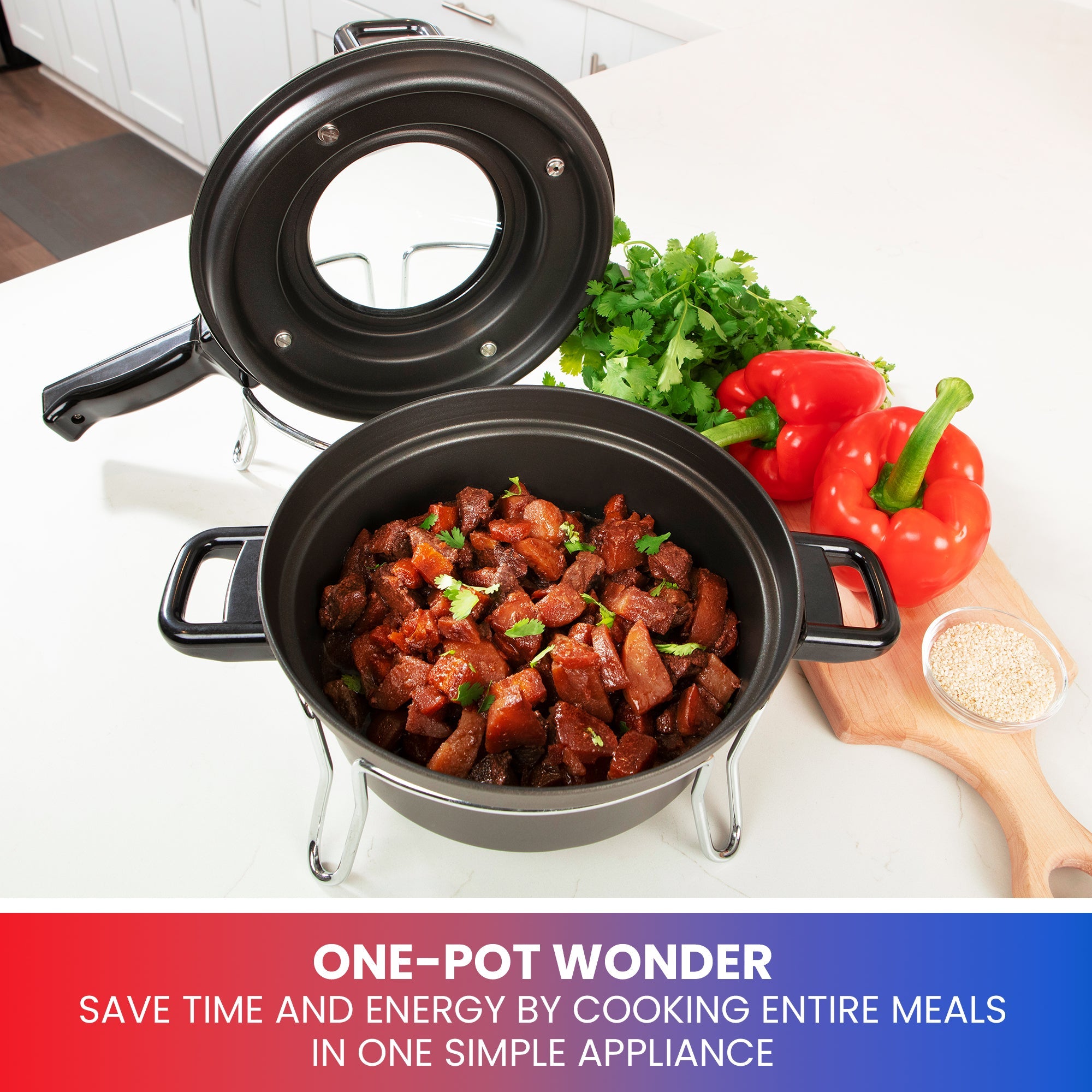 Total Chef Czech Cooker Electric Oven | One Pot Multicooker Total Chef Czech Cooker Electric Oven | One Pot Multicooker