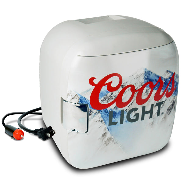 Coca-Cola Polar Bear 28 Can Cooler/Warmer w/ 12V DC and 110V AC  Cords, 25L (28 qt) Portable Mini Fridge w/Display Window, Travel  Refrigerator for Snacks Lunch Drinks, Desk Home Office Dorm